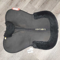 Synthetic Sheepskin Absorb Anatomic Half Pad *gc, mnr dirt, stains, hair, mnr clumpy fleece, creases
