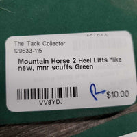 2 Heel Lifts *like new, mnr scuffs
