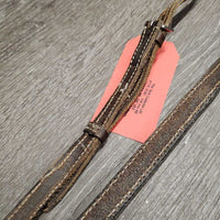 Rs Standing Martingale *fair, stiff, dry, scrapes, dry, crackles & cracks, v.scraped edges, No Stopper
