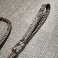 Rs Standing Martingale *fair, stiff, dry, scrapes, dry, crackles & cracks, v.scraped edges, No Stopper
