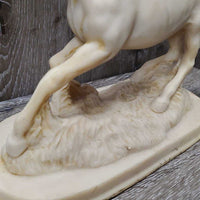 Running Horse Statue *stains, dirty, discolored
