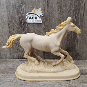 Running Horse Statue *stains, dirty, discolored