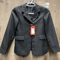 JUNIORS Show Jacket *vgc/gc, hair, loose & pilly cuffs
