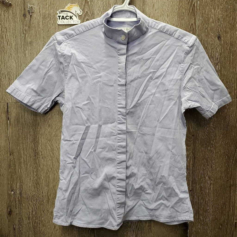 JUNIORS SS Show Shirt *No Collar, older, v.creased & crinkled, seam puckers