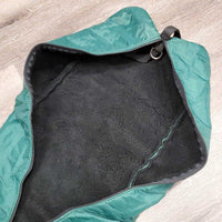 Nylon & Fleece Bridle Bag *vgc/xc, mnr dirt?stains
