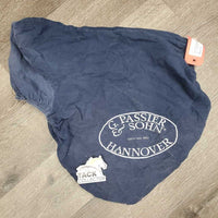 Fleece Saddle Cover *gc, faded, threads, clean, clumpy, cracking logo
