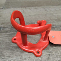 Hvy Duty Wall Mount Bridle Hook *vgc, mnr dusty, scrapes & scratches
