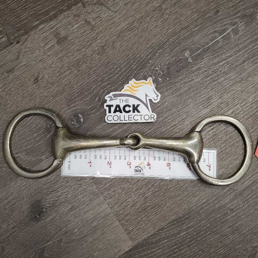 Thick Hvy Eggbutt Bit *gc, clean, stains, scratches, loose joints, residue