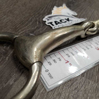 Thick Hvy Eggbutt Bit *gc, clean, stains, scratches, loose joints, residue
