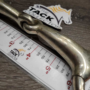 Thick Hvy Eggbutt Bit *gc, clean, stains, scratches, loose joints, residue