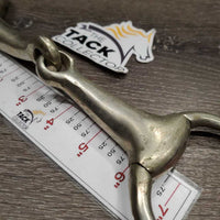 Thick Hvy Eggbutt Bit *gc, clean, stains, scratches, loose joints, residue