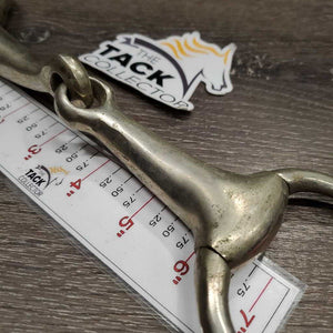 Thick Hvy Eggbutt Bit *gc, clean, stains, scratches, loose joints, residue