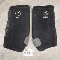 Closed Boots, velcro *gc, clean, residue, older, faded velcro, hairy, peeled logo, mnr threads

