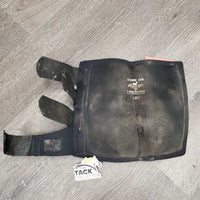 Closed Boots, velcro *gc, clean, residue, older, faded velcro, hairy, peeled logo, mnr threads

