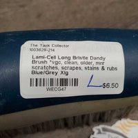 Long Bristle Dandy Brush *vgc, clean, older, mnr scratches, scrapes, stains & rubs
