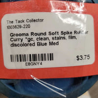 Round Soft Spike Rubber Curry *gc, clean, stains, film, discolored