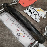 SS Curved Hard Rubber Pelham, Chain *gc/fair, v.dirty, residue, chewed, peeling edges?
