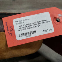 Leather Anti Cast Roller *xc, clean, older, mnr dirt, film, rubs & stains
