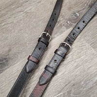 Adjustable Leather Breastplate *gc, dirty, creases, discolored spots, v.stiff, v.dry, older
