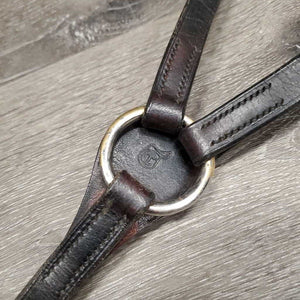 Adjustable Leather Breastplate *gc, dirty, creases, discolored spots, v.stiff, v.dry, older