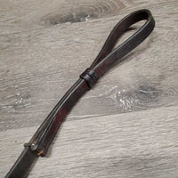 Adjustable Leather Breastplate *gc, dirty, creases, discolored spots, v.stiff, v.dry, older
