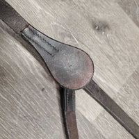 Adjustable Leather Breastplate *gc, dirty, creases, discolored spots, v.stiff, v.dry, older
