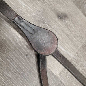 Adjustable Leather Breastplate *gc, dirty, creases, discolored spots, v.stiff, v.dry, older