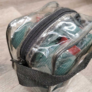 4 Stretchy Exercise Leg Wraps, bag *new