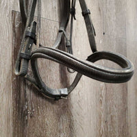 Rsd/Padded Bridle, Plain Reins *fair, v.rubbed, scrapes, dirty, dry, stiff, faded, scratches, twist
