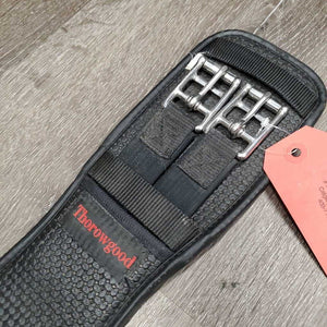 Neoprene Dressage Girth, 2x els *vgc, clean, mnr hairy seams