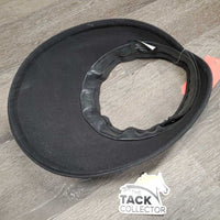 Helmet Sun Visor *gc, clean, faded, pills, rubs, hairy

