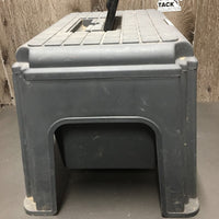 Step Stool - Grooming Tote Box *gc, dirty, dusty, scuffs, scratches, no inner tray
