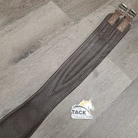 Padded Center Neoprene Girth, 1x els *fair, rust, dirt, hairy seams, rough/rubbed edges, faded, torn elastic edge
