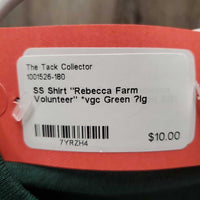 SS Shirt "Rebecca Farm Volunteer" *vgc
