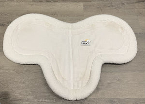 Fitted Waffle Fleece Edge Hunter Pad *vgc, clean, mnr stains, hair, clumpy fleece