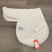 Fitted Fleece Quilt Bottom Hunter Pad *vgc, clean, mnr stain, hair, clumpy fleece
