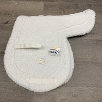 Fitted Fleece Quilt Bottom Hunter Pad *vgc, clean, mnr stain, hair, clumpy fleece
