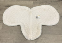 Fitted Fleece Quilt Bottom Hunter Pad *vgc, clean, mnr stain, hair, clumpy fleece
