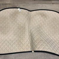 Quilt Jumper Saddle Pad, 1x piping *vgc, v. mnr dirt, stains, hair
