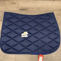 Thick Quilt Jumper Saddle Pad *vgc, clean, mnr hair, fading, binding rubs
