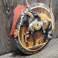 Decorative Horse Hanger, rope *new
