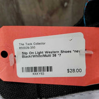 Slip On Light Western Shoes *new
