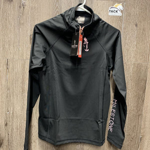 LS Shirt, 1/4 Zip up, tag *new