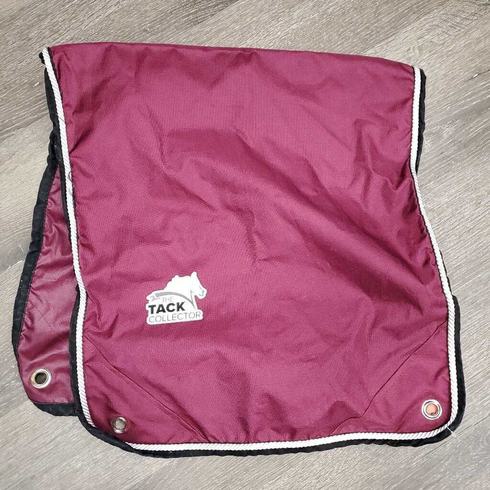 Hvy Cordura Stall Bandage holder, piping *gc, clean, curled corners, faded edges, shrunk