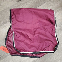 Hvy Cordura Stall Bandage holder, piping *gc, clean, curled corners, faded edges, shrunk
