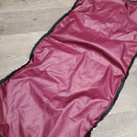 Hvy Cordura Stall Bandage holder, piping *gc, clean, curled corners, faded edges, shrunk
