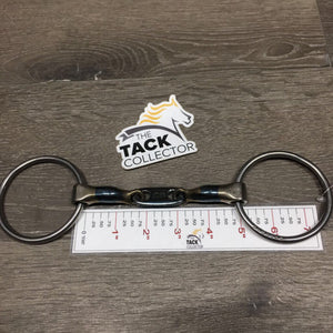 Med Loose Ring, French Link, Flat Center Bar Bit *xc/like new, clean