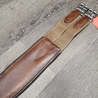 Lg Belly Girth, x2 els, D Ring, strap *gc, scrapes, scratches, stretched, rubs, bubbled, faded
