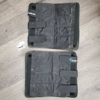 2 Tendon Hot/Cold Therapy Relief Ice Boots, liners *vgc, mnr dirt, residue & film
