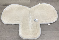 Fitted Fleece Quilt Bottom Hunter Pad *gc, clean, stained, hair, dingy, clumpy fleece, puckered, threads
